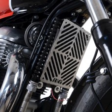 R&G Racing Stainless Steel Oil Cooler Guard for Royal Enfield 650 Interceptor '19-'21, Continental GT '19-'22 R&G Racing Stainless Steel Oil Cooler Guard for Royal Enfield 650 Interceptor '19-'21, Continental GT '19-'22